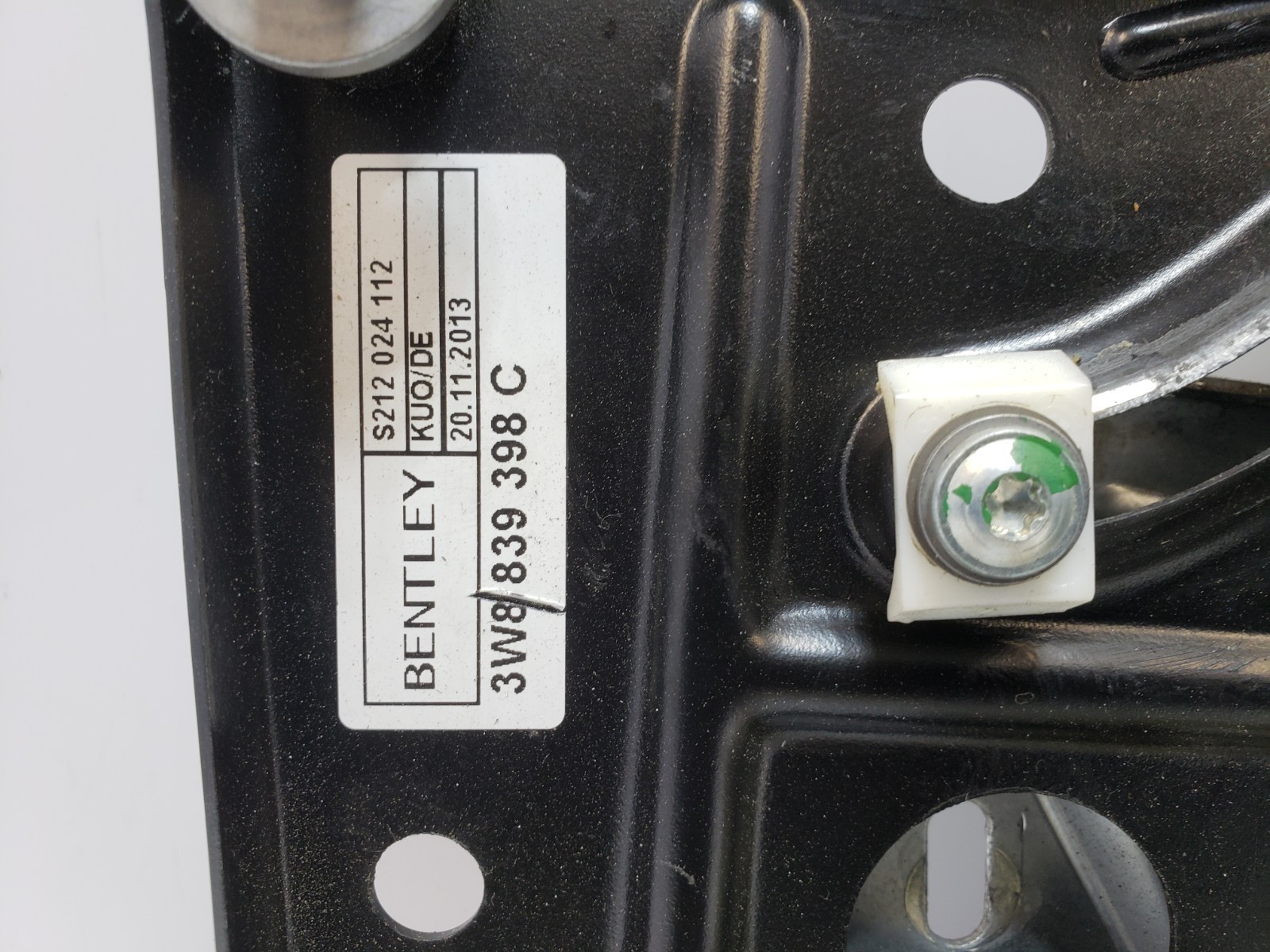 ✅ 12-17 OEM Bentley Continental GT Rear Right Passenger Quarter Window Regulator