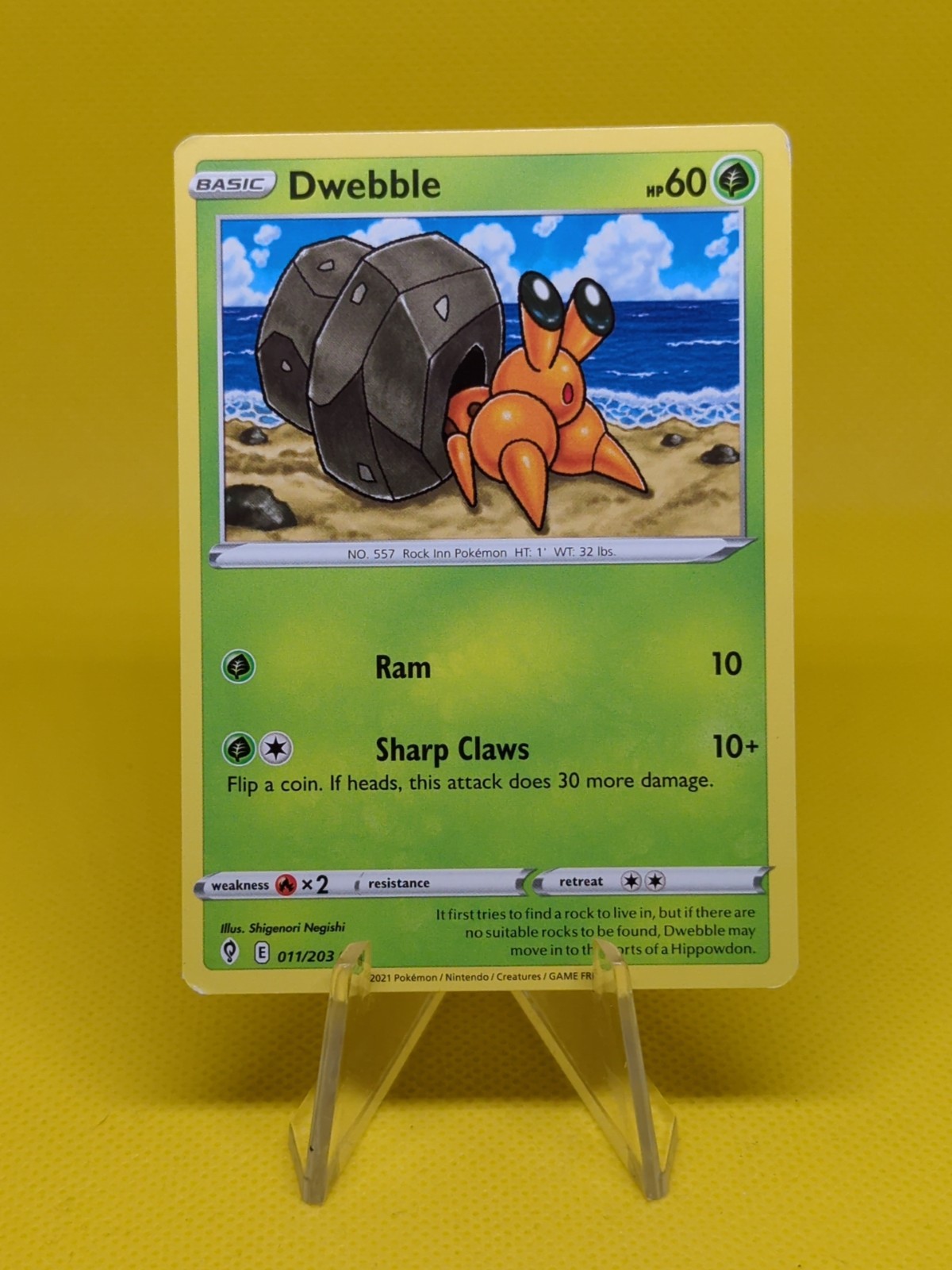 Pokemon - Dwebble - 011/203 - Common