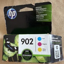 HP 902 3-pack Cyan/Magenta/Yellow Original Ink Cartridges T0A38AN EXP 2020