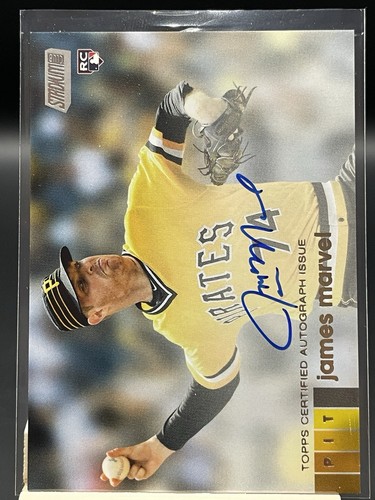 2020 Topps Stadium Club - Autographs #AJM James Marvel (AU, RC) - Bild 1 von 2