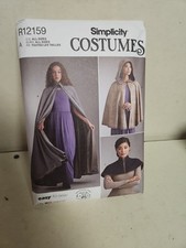 Simplicity COSTUMES Sewing Patterns Misses Women All Sizes, Uncut