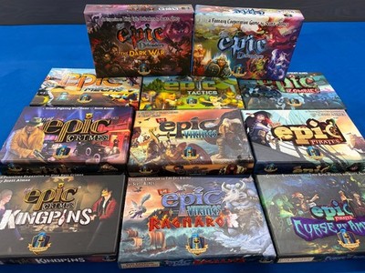 Tiny Epic Board Game LOT Deluxe KS Gamelyn Games - New/Used, Expansions, Promos