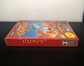Karnov Nintendo NES Complete CIB Excellent Condition