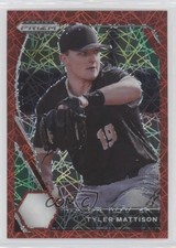 2021 Panini Prizm Draft Picks Red Velocity Prizm Tyler Mattison #PDP104 0ed