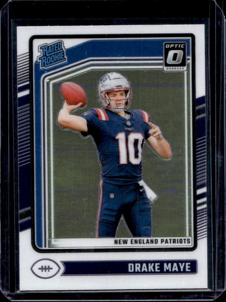 2024 Donruss Optic Drake Maye Rated Rookie #229 Patriots