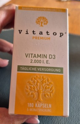 Vitatop Vitamin D3 und K2, 2000  i.E.