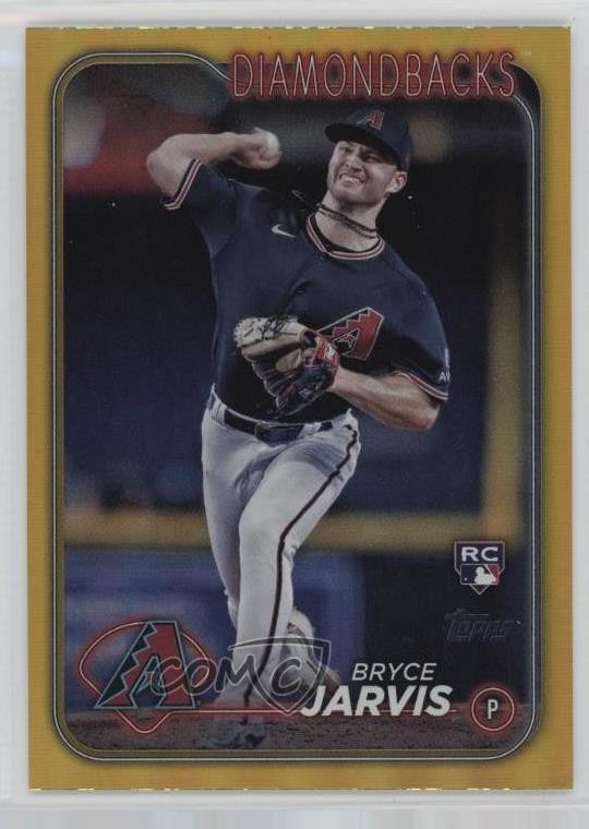2024 Topps Series 2 Gold Foil Bryce Jarvis #363 0rd2