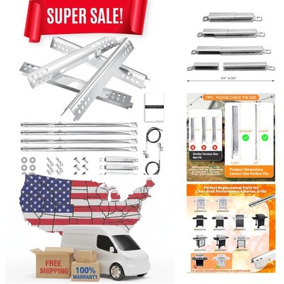 Durable Stainless Steel Grill Replacement Parts for Char-Broil 4 Burner Models