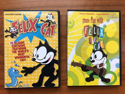 DVD Lot of 2: Felix The Cat Collector's Edition + More Fun with Felix
