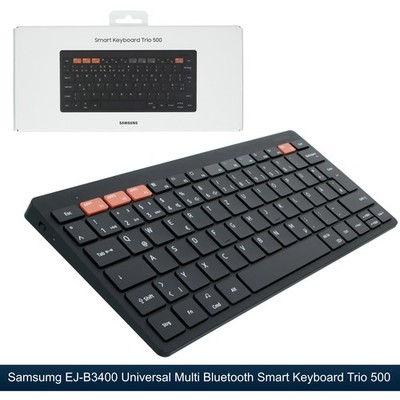 Samsung Smart Keyboard Trio 500 Bluetooth Multi Device Tablet iPad PC Tastatur