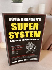 Doyle Brunson's Super System - Paperback By Doyle 'Texas Dolly' Brunson - GOOD