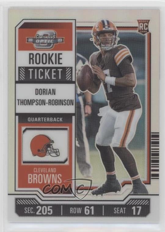 Dorian Thompson-Robinson Panini Contenders Optic #68 Silver