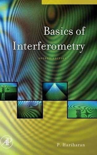 Basics of Interferometry by Hariharan  New 9780123735898 Fast Free Shipping,#