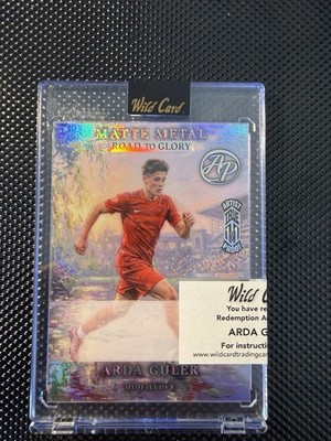 Wild Card Matte Metal Arda Guler Artist Proof Auto Redemption 1/1