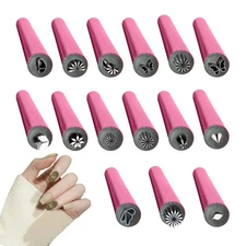 15 PCS DIY Nail Nail Art Stamp Pen Set Art Dotting Tools Set For Girls Women