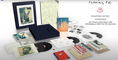 Paul McCartney RARE and SEALED! Flaming Pie COLLECTOR'S ED. LPs/CDs/DVDs/LITHOs