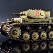 Panzerkampfwagen II German Tank WW2 1/35 Built And Painted Pro Built