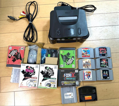 Nintendo 64 64DD Disk Drive Console System games From Japan RARE