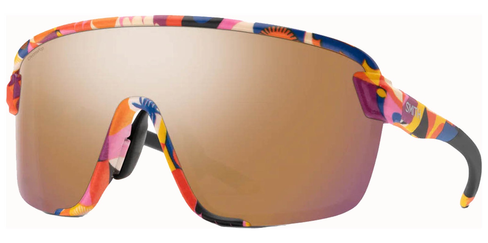 Smith Optics Bobcat Lisa Congdon Shield Sunglasses w Mirror Lens 20492717O990K 16590₽