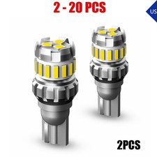 2-20x Led Bulbs 3030smd 6500k White T15 921 912 W16w Reverse Brake Backup Light