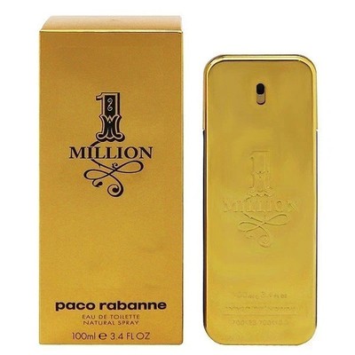 Paco Rabanne 1 Million Eau de Toilette Spray 3.4 fl oz (100 ml) NEW
