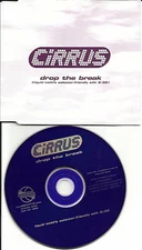 CIRRUS Drop the Break w/ RARE LIQUID TODD SELECTOR EDIT PROMO Radio DJ CD single