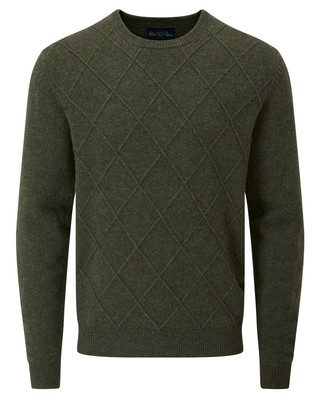 Alan Paine Rundhals-Pullover Langarm Pullover|Strickpullover Herren NEU
