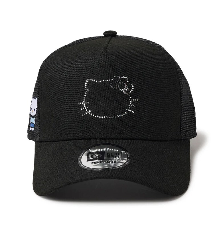 NEW ERA 9 Forty A-Frame Tracker Cap HELLO KITTY Rhinestone