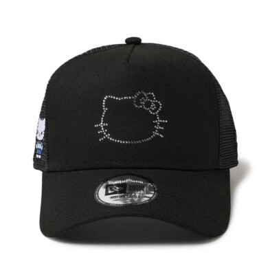 NEW ERA 9 Forty A-Frame Tracker Cap HELLO KITTY Rhinestone