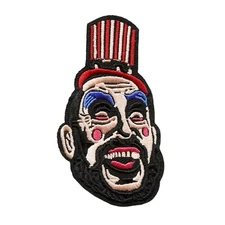 Captain Spaulding Rob Zombie Horror Embroidered Iron-On Patch