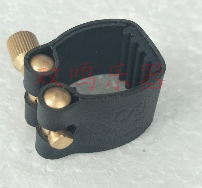 10 set Alto Eb Saxophone leather Ligatures and caps eBay