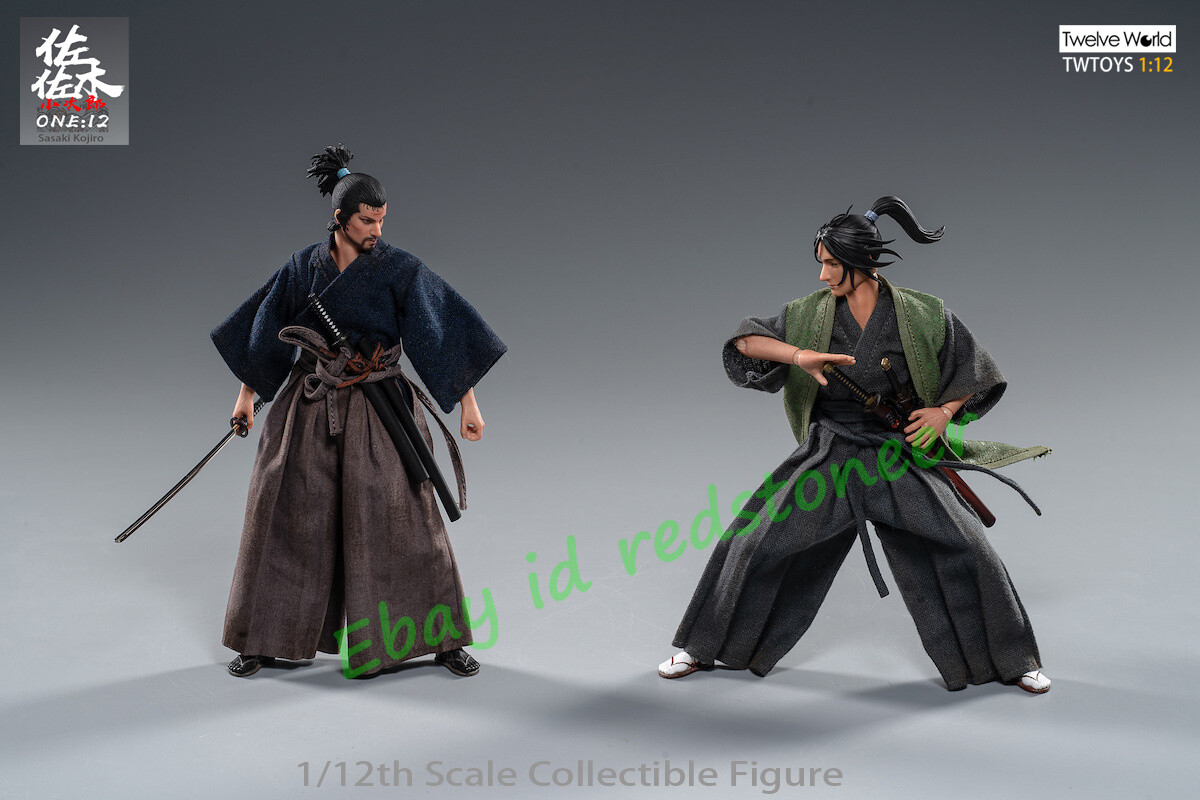 TWTOYS TW2149 Sasaki Kojiro Miyamoto Musashi 1/12 Action Figure
