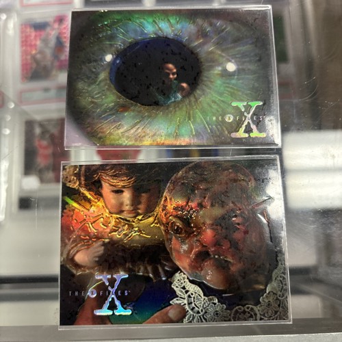 1996 Topps X-Files Season 3 Complete 2 Card Paranormals Finest INSERT SET