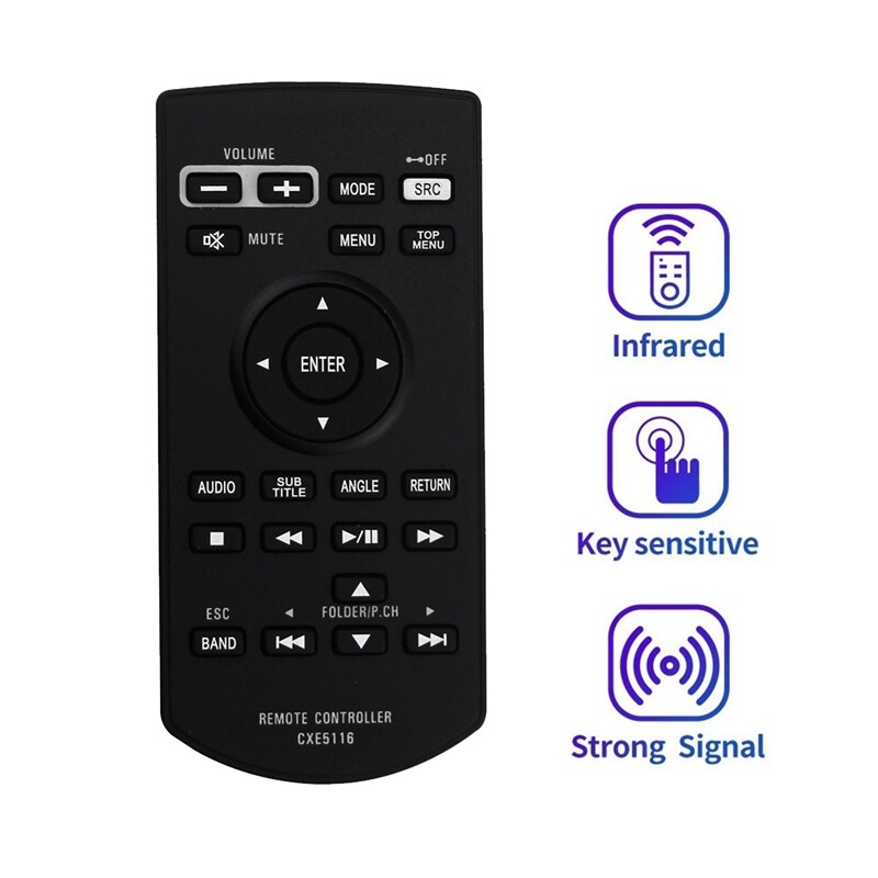 Télécommande De Remplacement CD-R33 CXE5116 Pour Autoradio AVH-W4500NEX - Noir - Infrarouge - 6