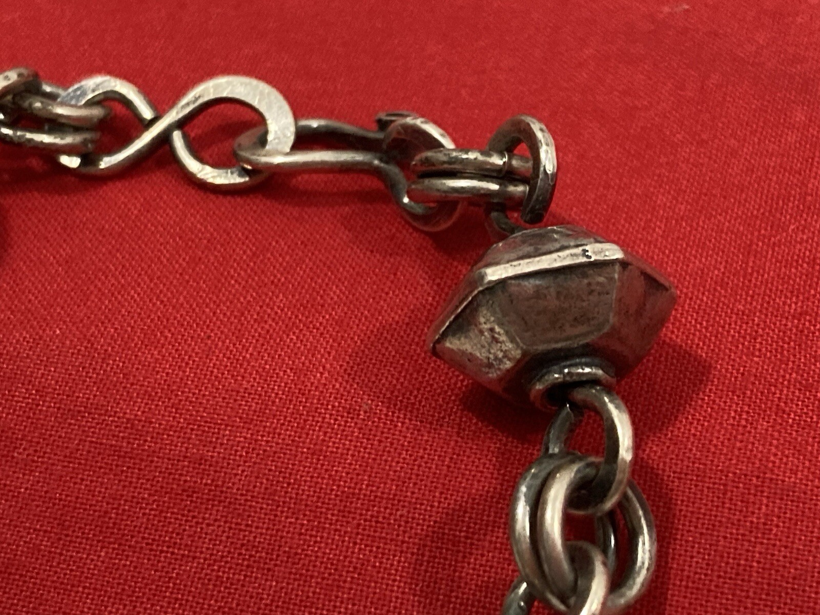 Vintage Middle Eastern 925 Solid Sterling Silver … - image 7