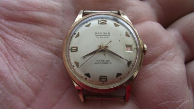 Swiss Watch RAMONA 17 Jewels - Incabloc - Cal. 227 VINTAGE