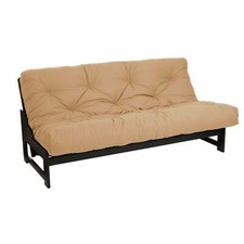 Mozaic Khaki Full Size 8-inch Futon Mattress