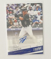2021 Panini Prestige Auto YONATHAN DAZA COLORADO ROCKIES