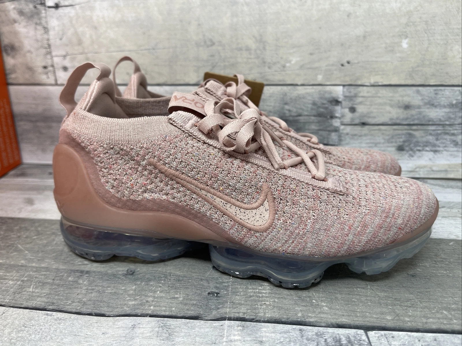 Nike Air Vapormax 2021 Flyknit rosa Oxford rosa Oxford DJ9975 600 donna taglia 6 5