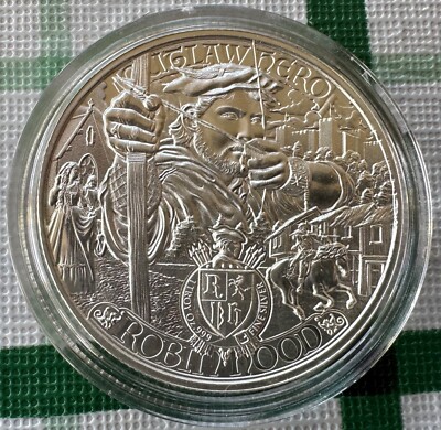1 oz .999 Silver Coin 2021 Robinhood Niue Two Dollars | eBay