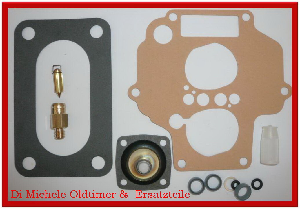34 DMTR Weber Carburetor Repair Kit, Fiat 127 Sport, Maintenance, Gasket B. 0100
