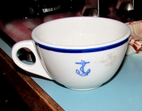 Vintage US Navy  USA Homer Laughlin Coffee Cup Very Good Condition
