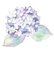 Purple Hydrangeas Flowers Wallies 12148