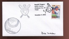 Billy Werber American baseball player Signed Cover DC1633
