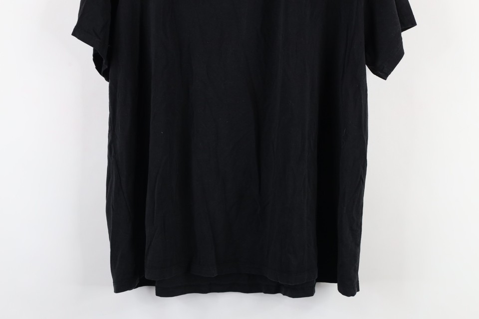 Eileen Fisher Womens Large Faded Blank Stretch Knit Short Sleeve T