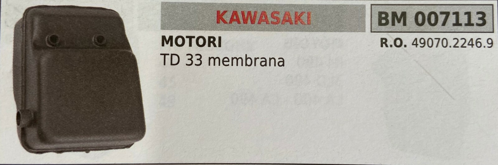 Silenziatore Marmitta Kawasaki FJ180V Brumar BM007113 - Prezzo Offerta
