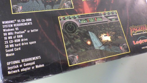 Vtg 1997 Video PC Game DEFIANCE Gatefold Big Box by Visceral *CIB Windows CD ROM - Picture 6 of 7