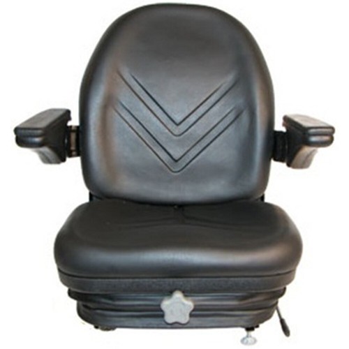 High Back Black Industrial Seat Fits Case/International Harvester Universal Mode - Picture 6 of 12