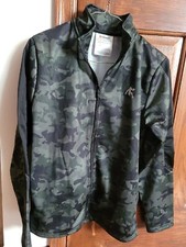 Boys And 1 Camouflage Zip Up Coat/Sweatshirt Size XL 14/16