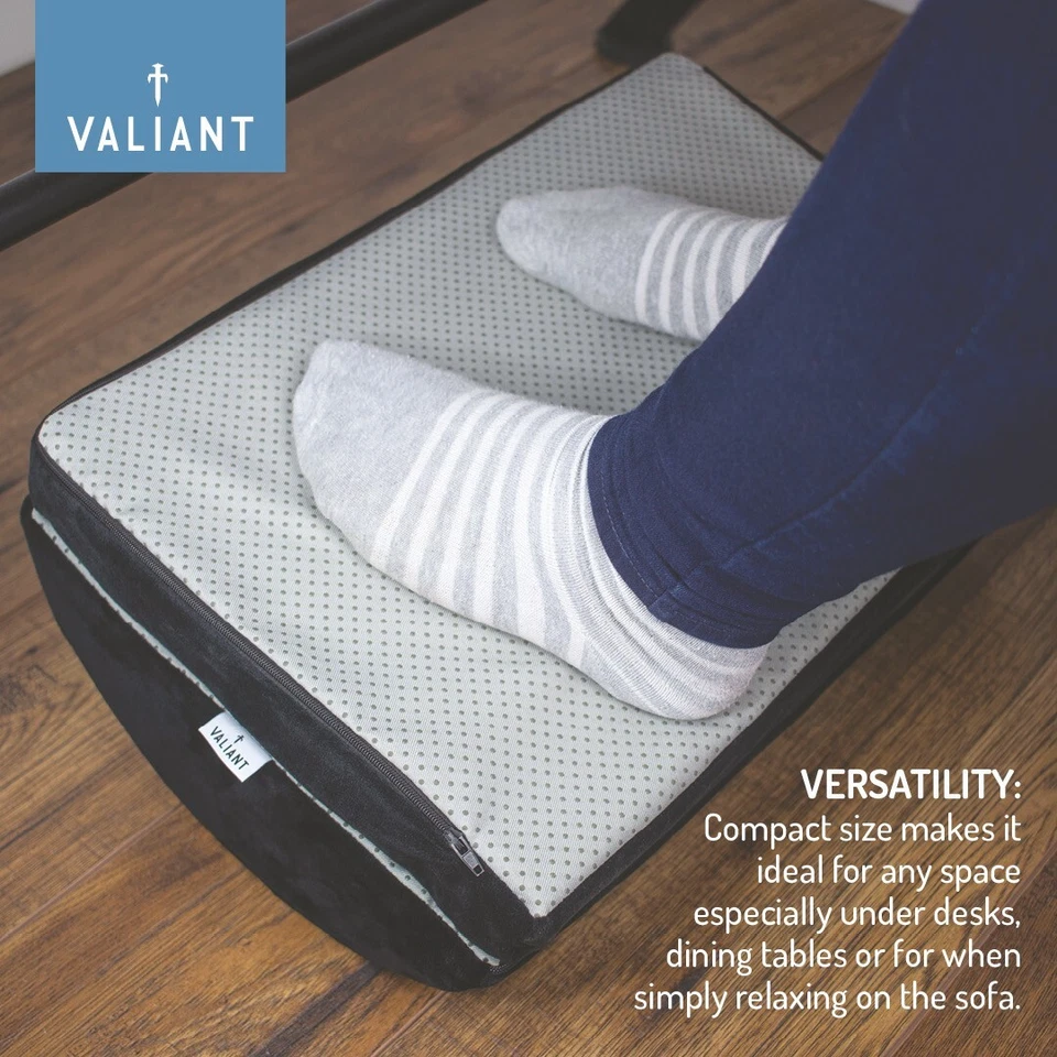 Valiant Heated Footrest Under Desk - Height Adjustable with Heat Settings - Image 4 of 4